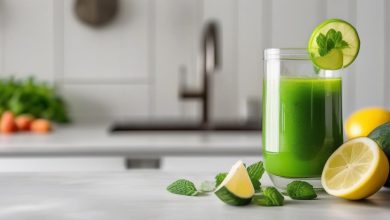 نوشیدنی سم زدا خانگی برای پاکسازی و افزایش انرژی