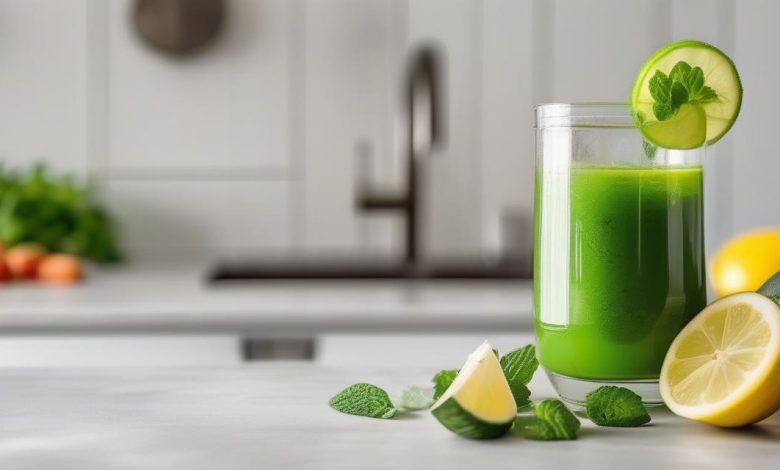 نوشیدنی سم زدا خانگی برای پاکسازی و افزایش انرژی