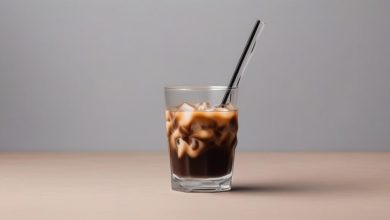 طرز تهیه شیر قهوه سرد خانگی خوشمزه و کافی شاپی