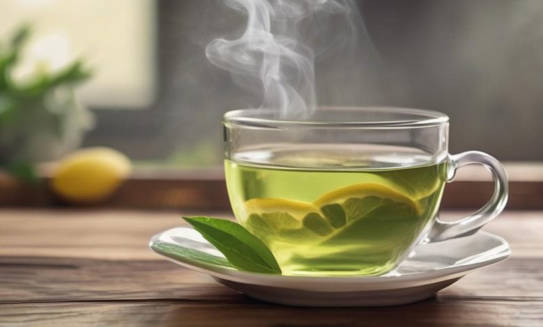 چای سبز و لیمو: روش تهیه برای رفع استرس و نکات اصلی