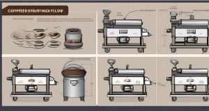 جریان هوا در رست قهوه نکات اصلی و کنترل آن
