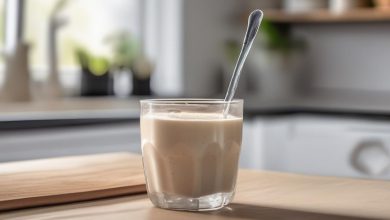 شیک پروتئینی با شیر نارگیل یک نوشیدنی مغذی