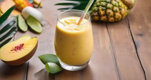 طرز تهیه میلک شیک انبه با ماست خنک و خوشمزه