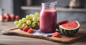 اسموتی انگور و هندوانه: طرز تهیه و نکات اصلی