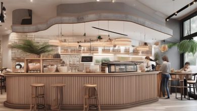 طراحی کافه نکات اصلی برای جذب مشتری