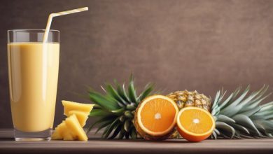 اسموتی پرتقال و آناناس: دستور تهیه و نکات اصلی