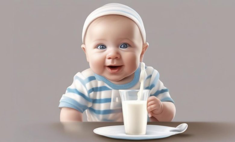 مقدار شیر مورد نیاز کودک و نکات اصلی تغذیه