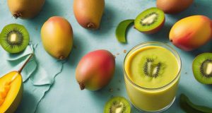 اسموتی انبه و کیوی: ۲ روش تهیه آسان و خوشمزه + نکات اصلی