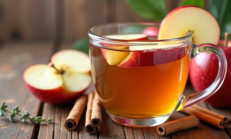 طرز تهیه چای سیب خانگی خوشمزه و خواص آن