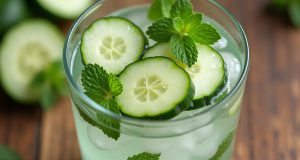 آب خیار خانگی روش تهیه و فواید آن برای سلامتی و پوست