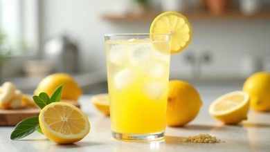 آب لیمو شیرین خانگی ساده و خوشمزه با نکات اصلی