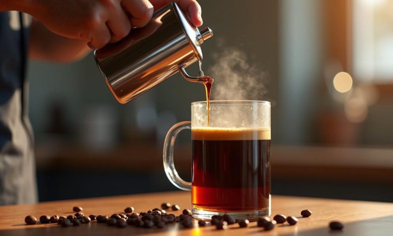 قهوه فرانسه فوری و خوشمزه نکات اصلی تهیه با فرنچ پرس