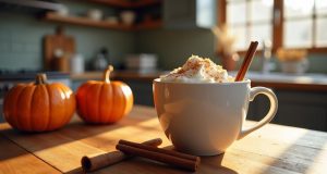 لاته کدو حلوایی خانگی با نکات اصلی خوشمزه و آسان