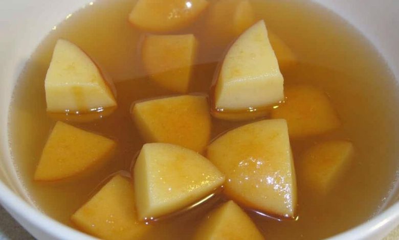 طرز تهیه شربت سیب خانگی آسان و خوشمزه با نکات اصلی