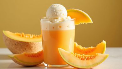 طرز تهیه آسان آب طالبی بستنی خوشمزه با نکات اصلی