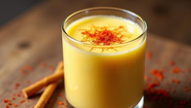 شیر زعفران خانگی خوشمزه با نکات اصلی تهیه