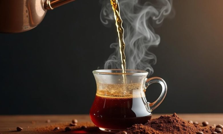 آب داغ قهوه نکات اصلی دما و عصاره گیری