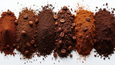 درجه آسیاب قهوه نکات اصلی برای روش های دم آوری