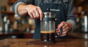 قهوه فرانسه خوشمزه با فرنچ پرس نکات اصلی دم آوری