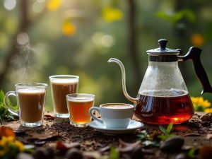 ۴ نوشیدنی گرم با کتری و شامورتی در دل طبیعت: بهترین ها؟