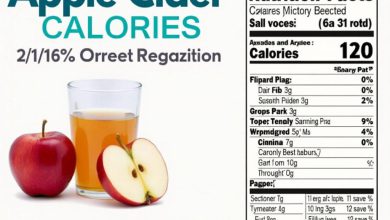 آب سیب کالری و جدول ارزش غذایی نکات اصلی