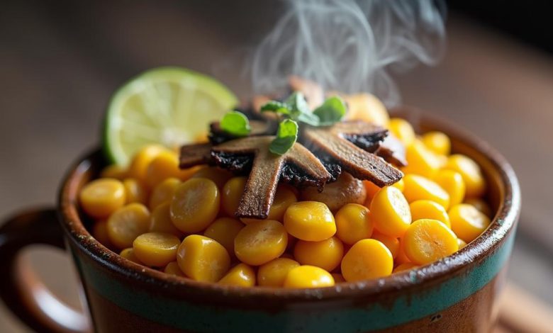 طرز تهیه ذرت مکزیکی با قارچ خانگی خوشمزه نکات اصلی