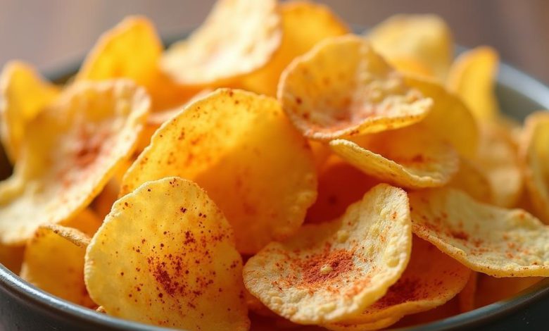 چیپس خانگی ترد و فلفلی نکات اصلی طرز تهیه بازاری