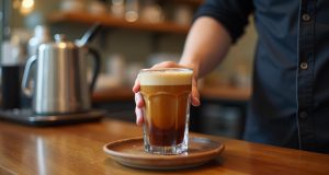 طرز تهیه آیس کافی اسپرسو خنک نکات اصلی کافی شاپ