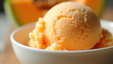 بستنی خانگی با نکات اصلی: سنتی، یخی، طالبی و خوشمزه