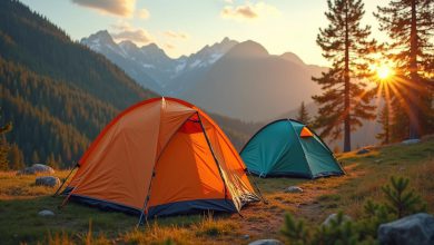 راهنمای انتخاب رنگ چادر نکات اصلی کمپینگ کوهنوردی