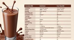 شیر کاکائو: جدول ارزش غذایی، کالری و فواید نوشیدنی محبوب