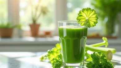 آب کرفس جدول ارزش غذایی کالری و نکات اصلی