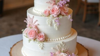 تزیین کیک تولد و عروسی خانگی با نکات اصلی