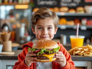 چطور بچه ها را از خوردن فست فود دور نگه داریم؟