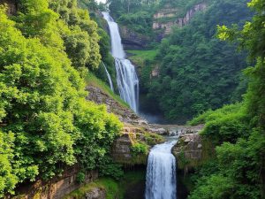 آرامش و زیبایی: آبشار لونک، سفری دلنشین در گیلان