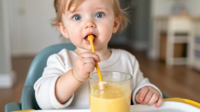 پوره مقوی برای کودک شش ماهه: آسان و خوشمزه!