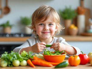 ۱۰ راهکار برای ترغیب کودکان به خوردن سبزیجات: موثر و آسان؟