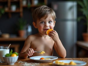 رژیم چاقی کودک لاغر: راهکارها و برنامه غذایی موثر؟