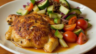 مرغ پورتوریکویی رژیمی: شام و افطاری خوشمزه و آسان