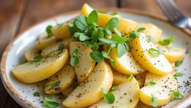 خوراک سیب زمینی رژیمی: تره فرنگی و سیب، خوشمزه و لاغر کننده