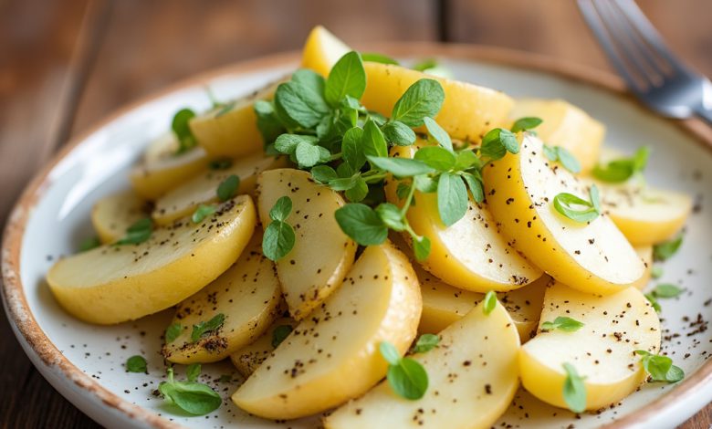 خوراک سیب زمینی رژیمی: تره فرنگی و سیب، خوشمزه و لاغر کننده