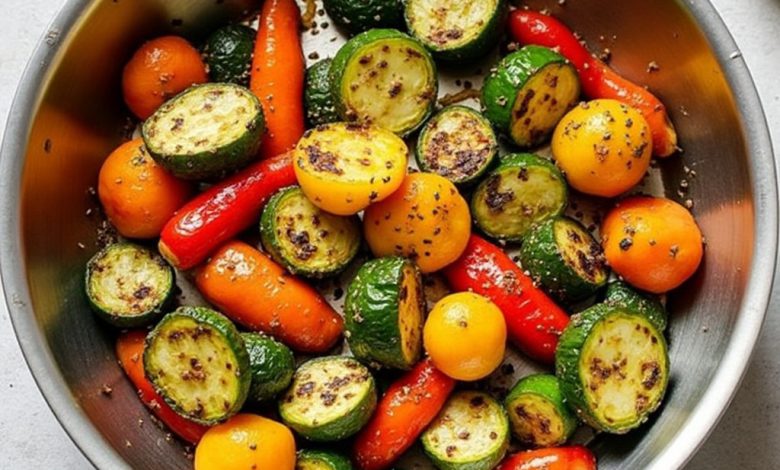 سبزیجات رژیمی برشته: خوشمزه، آسان و پرطرفدار!