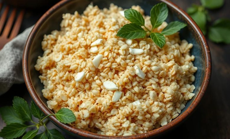 بلغور جو دوسر و نارگیل: طرز تهیه آسان و خوشمزه!