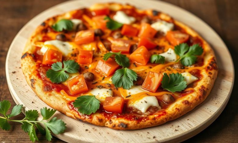 پیتزا مکزیکی گیاهی خوشمزه: طرز تهیه آسان و سریع