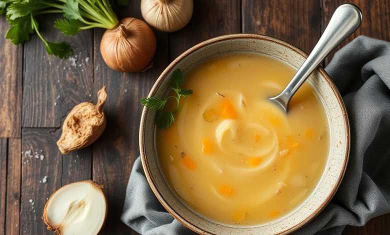 طرز تهیه سوپ شلغم خوشمزه و مقوی: یک دستور ساده و آسان