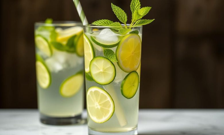 لیموناد خیار خنک و خوشمزه: طرز تهیه آسان و سریع