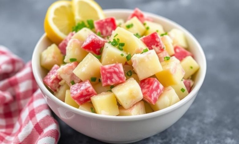 سالاد سیب زمینی رژیمی: روشی نو، خوشمزه و لاغر کننده