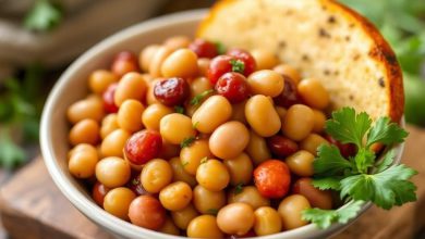 غذا رژیمی با لوبیا: ۵ دستور لذیذ و پر پروتئین گیاهی