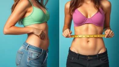 چاقی بدون شکم: راهکارها و رژیم های افزایش وزن متعادل