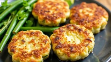 کتلت کدو سبز رژیمی: طرز تهیه آسان و خوشمزه